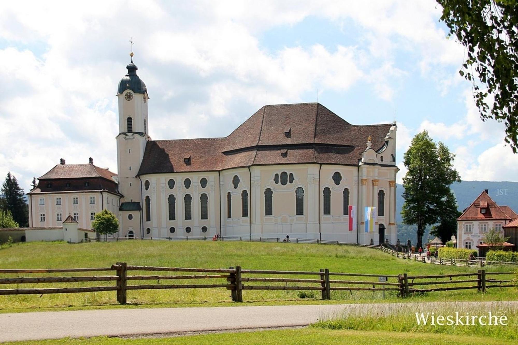Ferienwohnung Nr 2, neben Bauernhof, Roßhaupten, Allgäu Exterior foto